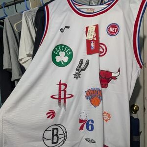 NBA Team Logo White Jersey